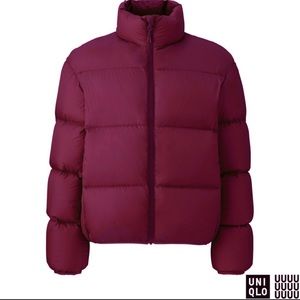 Uniqlo U Burgundy Puffer Jacket size M